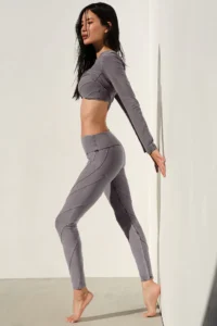 Washed Alosoft High-Waist Sunray Legging